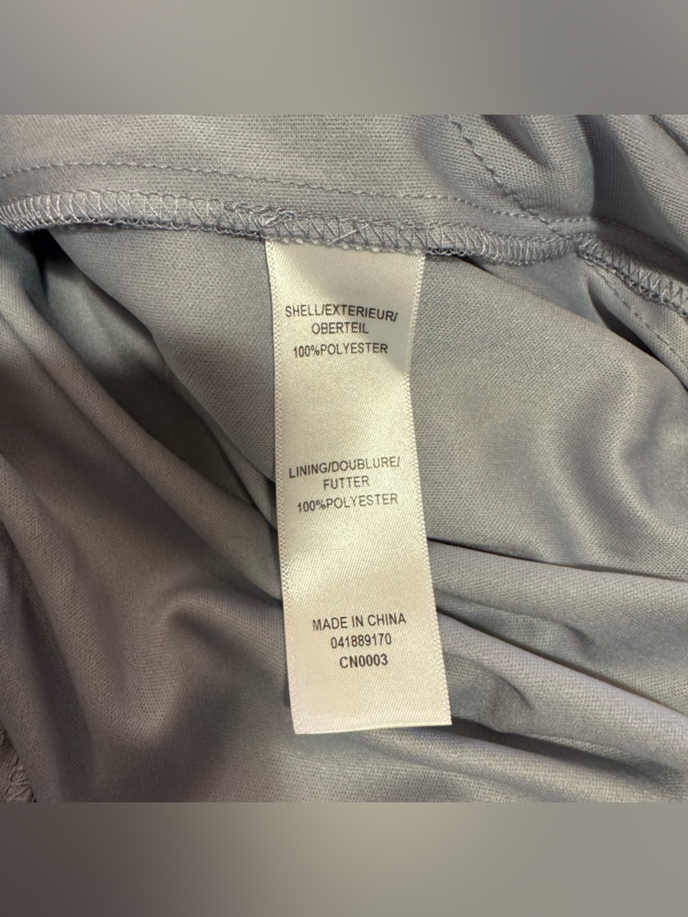Adrianna Papell Draped One-Shoulder Flutter Chiffon Dress Size 8 NWT Silver Gray - Picture 6 of 12